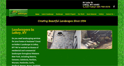 Desktop Screenshot of bubbaslandscape.net